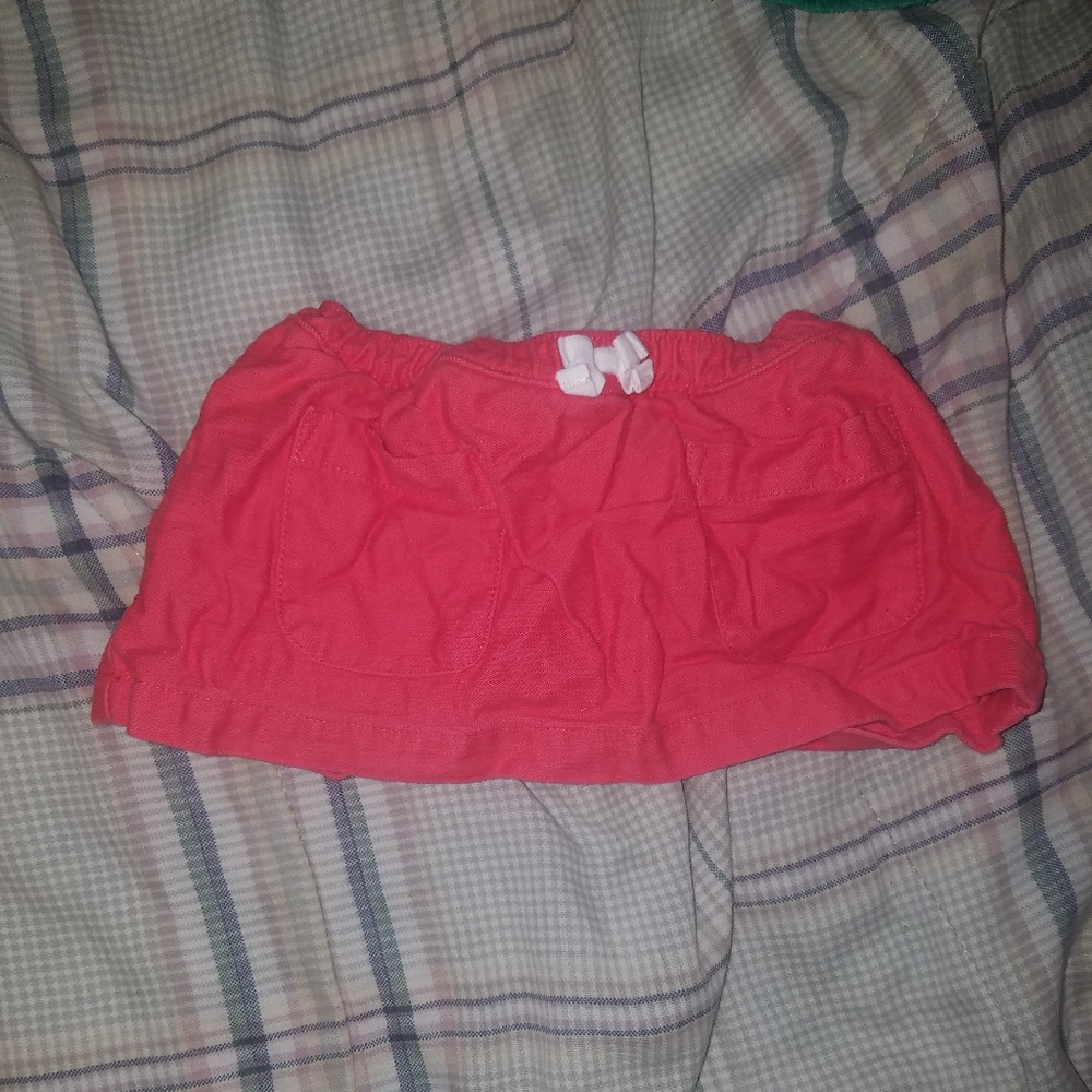 Carters baby girl skort